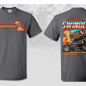 Sammy Swindell t-shirt charcoal for TMC Speed