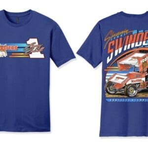 Sammy Swindell Hooters #1 T-shirt in Deep Royal Blue