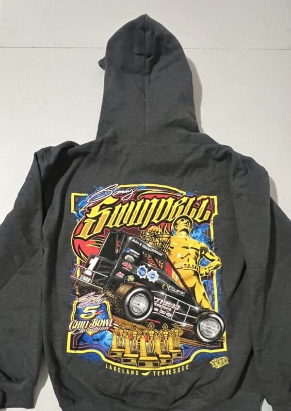 Sammy Swindell 2025 Chili Bowl Souvenir Hoodie Front