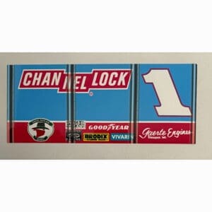 Sammy Swindell Souvenir Mini-Wing Panel #1 With ChannelLock sponsor.